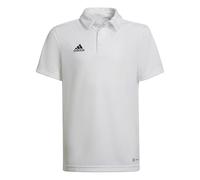 Adidas Unisex - Bambini Entrada 22 Polo Shirt, White, 5-6 Years