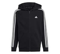 ADIDAS SPORTSWEAR Giacca di felpa sportiva 'Essentials' nero / bianco, Taglia 152