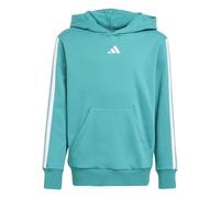 adidas Unisex - Bambini Essentials 3 Stripes Hoodie, Pure Teal/White, 11-12 Years