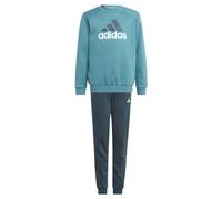 adidas Unisex - Bambini Essentials Big Logo Fleece Jogger Set Kids, arctic fusion/arctic night/white, 7-8 Years