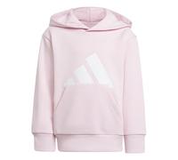 Adidas Felpa con cappuccio Essentials Big Logo Rosa chiaro/bianco Bambini 3-4 anni