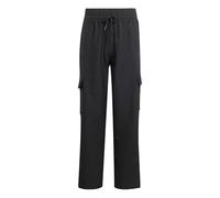 adidas Unisex - Bambini ESSENTIALS CLIMACOOL CARGO PANTS, black/white, 9-10 Years