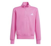 adidas Unisex - Bambini Essentials Half-Zip, Pink Fusion/White, 13-14 Years