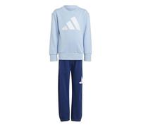 adidas Unisex - Bambini ESSENTIALS JOGGER, glow blue/white, 6-7 Years