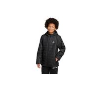 adidas Unisex - Bambini ESSENTIALS LIGHT PADDED JACKET, black/REFLECTIVE SILVER, 6-7 Years