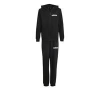 adidas Unisex - Bambini ESSENTIALS LINEAR TRACKSUIT, black/white, 7-8 Years