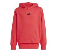 adidas Unisex - Bambini ESSENTIALS POCKET HOODIE, pure ruby/black, 9-10 Years