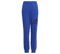 Adidas Essentials Regular Fit Big Logo Cotton Joggers Blu 7-8 Years Bambino,Bambina