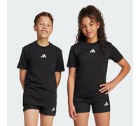 adidas Unisex - Bambini Essentials T-Shirt, Black/White, 15-16 Years