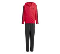 adidas Unisex - Bambini ESSENTIALS TRACKSUIT, pure ruby/black, 11-12 Years