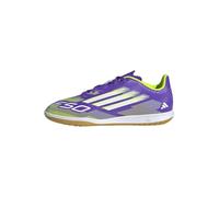 adidas Unisex - Bambini F50 Club Indoor Football Boots Kids, Purple Rush/Cloud White/Lucid Lemon, 31 1/2 EU