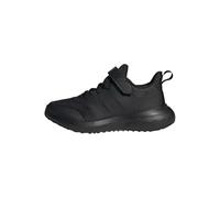 adidas Unisex - Bambini FortaRun 2.0 Cloudfoam Elastic Lace Top Strap Shoes, Core Black / Core Black / Carbon, 35 1/2 EU