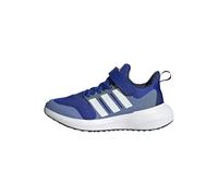 adidas Unisex - Bambini FortaRun 2.0 Cloudfoam Elastic Lace Top Strap Shoes, Lucid Blue / Cloud White / Blue Fusion, 33 EU