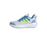 adidas Unisex - Bambini Fortarun 3.0 Shoes Junior, Dash Grey/Lucid Lemon/Solar Blue, 38 2/3 EU