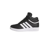 Adidas Scarpe Hoops 4.0 Mid Unisex Bambini e Ragazzi Core Black/Cloud White Taglia 36