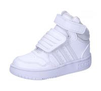 adidas Hoops Mid Shoes, Scarpe Unisex-Bambini, Cloud White/Cloud White/Cloud White, 22 EU