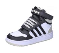 Adidas Unisex - Bambini Hoops Mid Shoes, Cloud White/Core Black/Orbit Grey, 21 EU