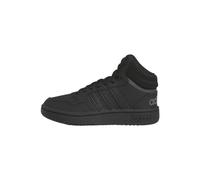 adidas Unisex - Bambini Hoops Mid Shoes, Core Black / Core Black / Grey Six, 37 1/3 EU
