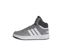 adidas Unisex - Bambini Hoops Mid Shoes, Grey Three / Cloud White / Grey Six, 30 EU
