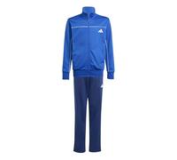 adidas Unisex - Bambini Junior Tricot Colourpop Tracksuit, team royal blue/white, 11-12 Years