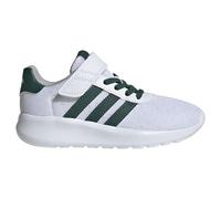 Adidas Unisex - Bambini Lite Racer 3 Shoes Kids, Cloud White/Collegiate Green/Grey Two, 32 EU