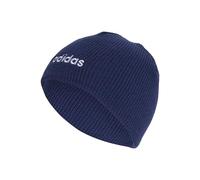 Adidas Unisex - Bambini Little Kids Linear Beanie, Dark Blue, S
