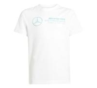 adidas Unisex - Bambini Mercedes - AMG Petronas Formula One Team Dna Graphic Tee Youth, White, 13-14 Years
