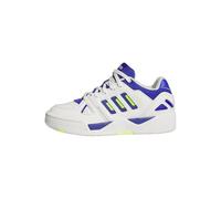 Adidas Unisex - Bambini MIDCITY Low Shoes, Core White/Lucid Blue/Lucid Lemon, 40 EU