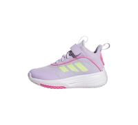 adidas Unisex - Bambini OWNTHEGAME 3.0 Shoes, Ice Lavender/Lucid Lemon/Powder Plum, 38 2/3 EU