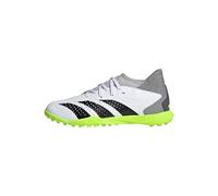 adidas Unisex - Bambini Predator Accuracy.3 Multi-Ground Boots, Cloud White/Core Black/Lucid Lemon, 36 2/3 EU