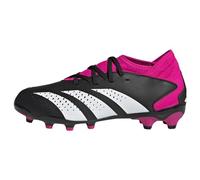 adidas Unisex - Bambini Predator Accuracy.3 Multi-Ground Boots, Core Black/Cloud White/Shock Pink, 28 EU