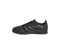 adidas Unisex - Bambini Predator Club Turf Football Boots Kids, Core Black Carbon Lucid Lemon, 32 EU
