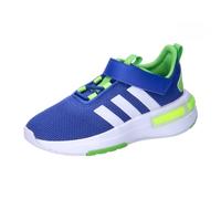 adidas Unisex - Bambini Racer TR23 Hook and Loop Shoes Kids, team royal blue/Cloud white/ lime, 32 EU