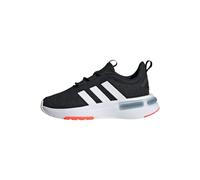 Adidas Unisex - Bambini Racer TR23 Shoes Kids, Core Black/Cloud White/Solar Red, 38 2/3 EU