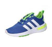 Adidas Unisex - Bambini Racer TR23 Shoes Kids, Team Royal Blue/White/Lucid Lime, 38 EU