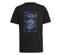 adidas Unisex - Bambini Run for The Oceans Graphic Tee, Black, 9-10 Years