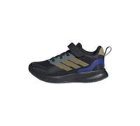 Adidas Unisex - Bambini RUNFALCON 5 Shoes Children, Core Black/Khaki/preloved Teal, 29 EU