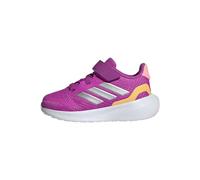 adidas Unisex - Bambini RUNFALCON 5 SHOES INFANTS, Purple / Silver Metallic / Semi Spark, 21 EU