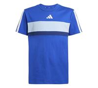adidas Unisex - Bambini Seasonal Essentials TIBERIO 3 Stripes T-Shirt, Team Royal Blue/Core White, 15-16 Years