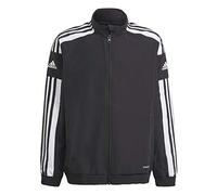 Adidas Unisex - Bambini Squadra 21 Presentation Jacket, Black/White, 11-12 Years