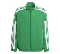 Adidas Squadra 21 Tracksuit Jacket Verde 13-14 Years Bambino,Bambina
