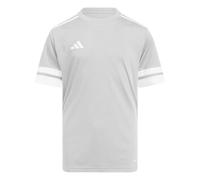 adidas Unisex - Bambini SQUADRA25 Jersey Short Sleeve Kids, Team Light Grey/White, 15-16 Years
