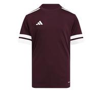 adidas Unisex - Bambini SQUADRA25 Jersey Short Sleeve Kids, Team Maroon 2/White, 15-16 Years
