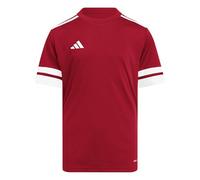 adidas Unisex - Bambini SQUADRA25 Jersey Short Sleeve Kids, Team Power Red 2 / White, 15-16 Years