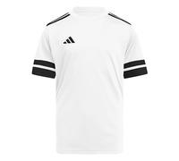 adidas Unisex - Bambini SQUADRA25 JERSEY SHORT SLEEVE KIDS, White / Black, 9-10 Years
