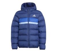 adidas Unisex - Bambini SYNTHETIC DOWN JACKET, dark blue/team royal blue/glow blue, 15-16 Years
