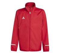 adidas Unisex - Bambini TEAM WIND.RDY JACKET, team power red 2/REFLECTIVE SILVER, 15-16 Years