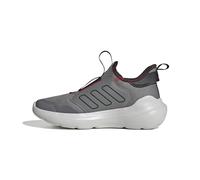 adidas TENSAUR Comfort Shoes Junior, Scarpe da Corsa Unisex-Bambini, Grey Three/Core Black/Pure Ruby, 36 EU