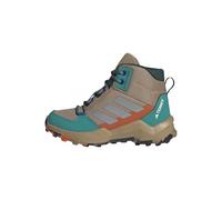 adidas Terrex AX4R Mid Hiking Shoes, Scarpe da Trekking Unisex-Bambini, Cardboard/Matte Silver/Pure Teal, 38 2/3 EU