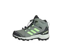Adidas Unisex - Bambini Terrex Mid Gore-Tex Hiking Shoes, Silver Green/Green/Crystal, 39 1/3 EU
